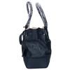 A.D.M.J. Accessoires De Mademoiselle Shrink leather inclusion Tote Bag NavyUsed
