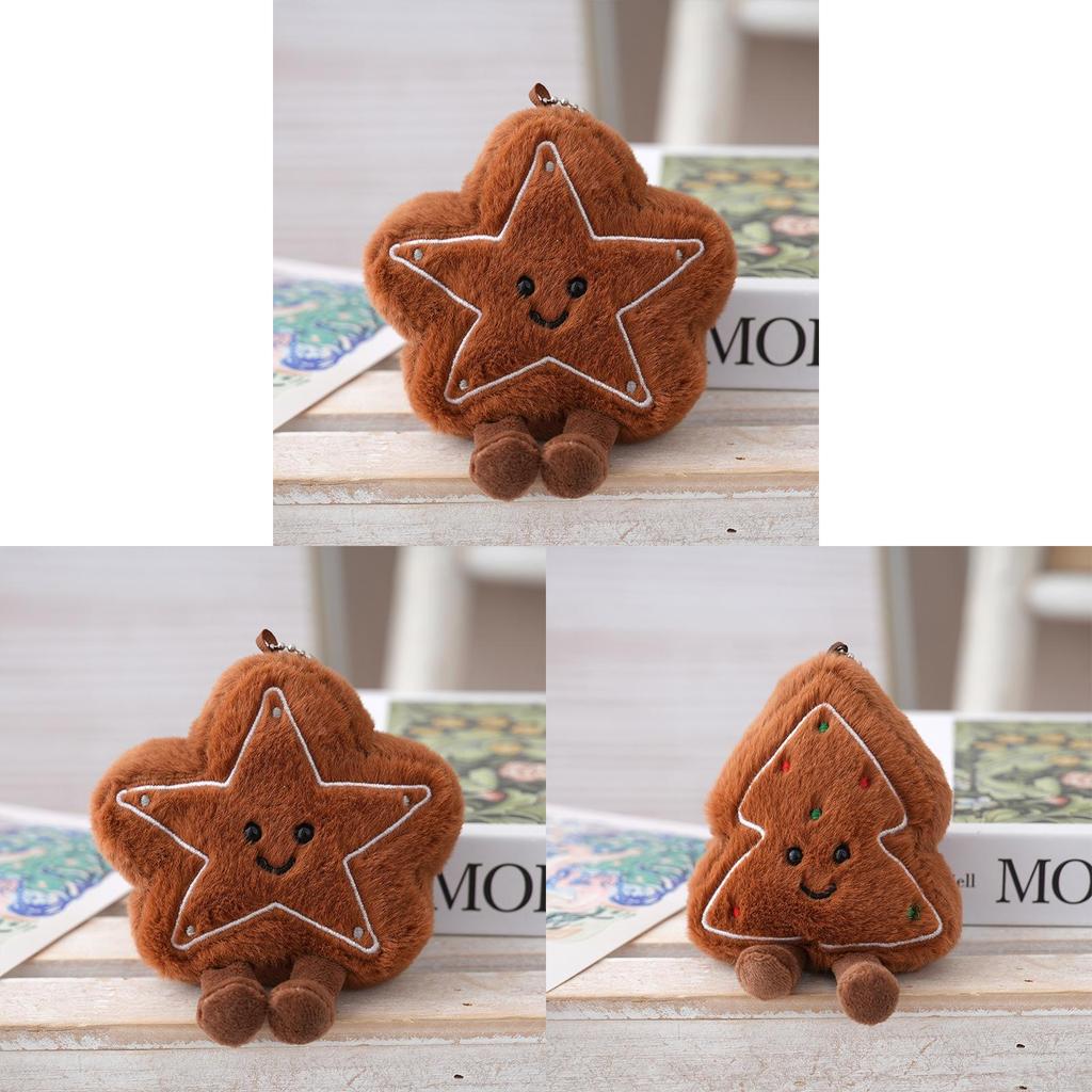 Christmas Tree Plush Toy Pendant With Soft Pp Cotton Fill For Kids And Collectors