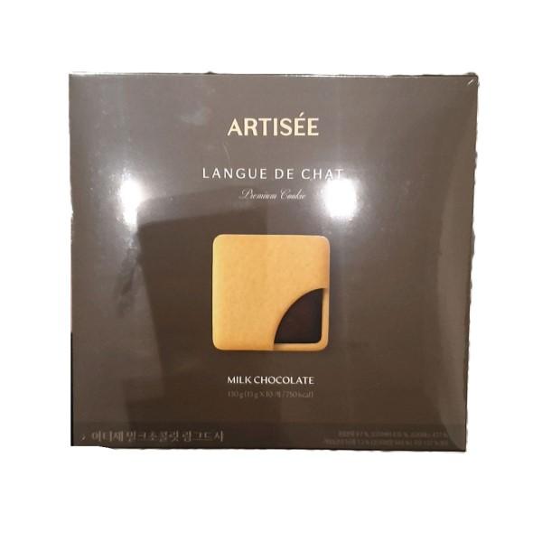 Artisee Milk Chocolate Langue de Chat 130g milk cream