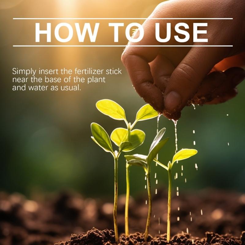 Plant Growth Support Sticks Improve Nutrient Enhances Soil Condition and Increase Resistance Perfect for Gardens Farms