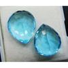 A++ 30 Carat Pear Cut Ocean Blue Aquamarine   Natural Loose Gemstone