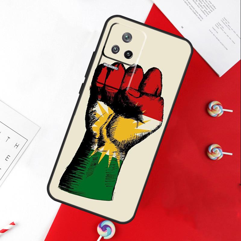 Kurdistan Flag Cover For Xiaomi 11T 12T 13T 14T Pro 13 14 15 Ultra POCO X7 Pro X3 X5 X6 F5 F6 M6 Pro Case