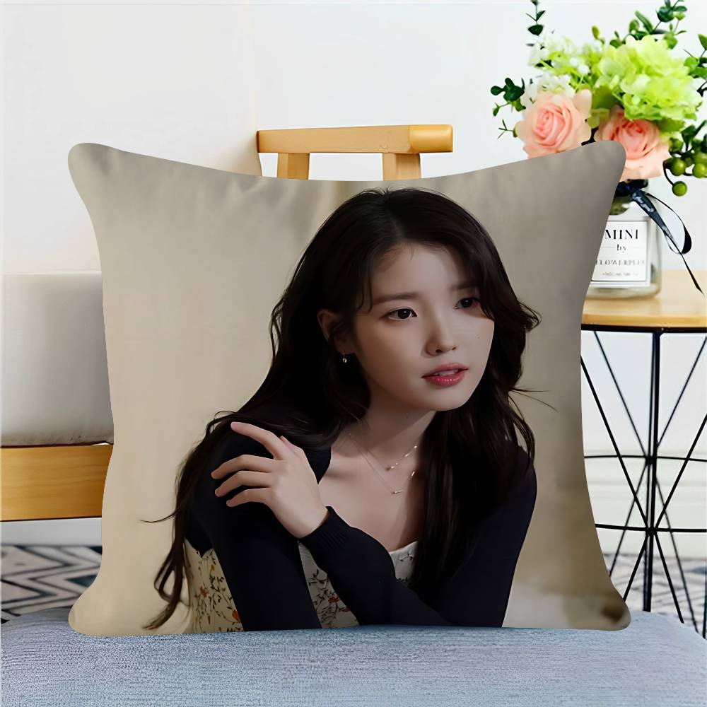 Singer L-Lee-Ji-Eun Cushion Cover Decorative Pillow Sofa Home Decor Case Pillow Cases