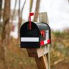 Hitzebeständiges Briefkastenklappen-Ersatzkit Rostfreie Briefkastenklappe Horizontale und Vertikale Montage