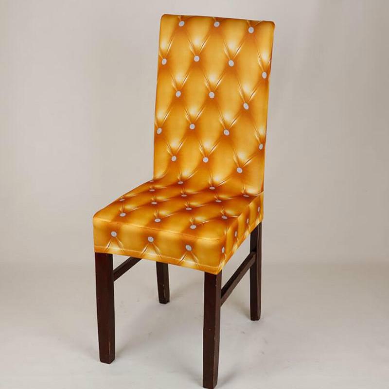 1 PCS Series Spandex Dining Chair Slipcovers Removable Universal Stretch Chair Protective Covers