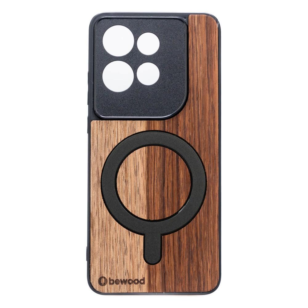 Bewood wooden case for Motorola Edge 50 Neo mango with MagSafe