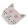 Cute DIY Patch Sewn on Clothes Cat Flip Cartoon Sequin Cloth Sticker Apparel Sewing Supplies Arts Crafts