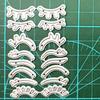 Carbon Steel DIY Eyebrow Eyelashes Knife Mold Cutting Dies Embossing Stencils Template for Decorative Paper Album Card
