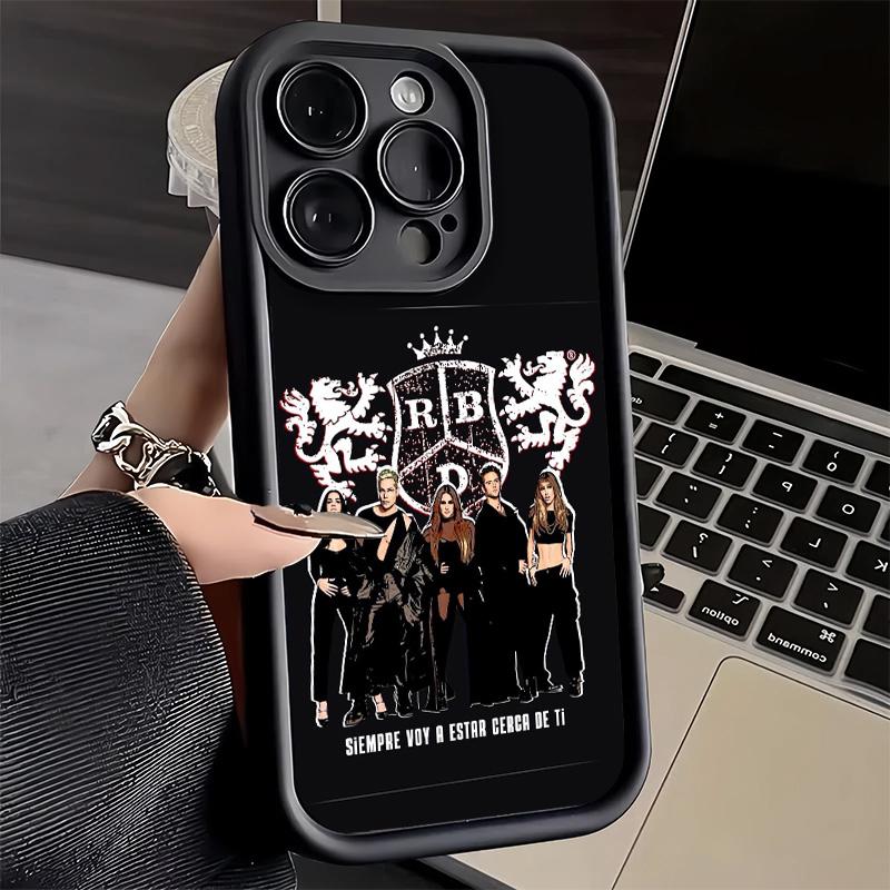 

Чехол для телефона iPhone 17 Air 16E 15 16 Pro Max F-Fashion RBD R-Rebelde Cover 14 Plus 13 12 Mini Мягкий силиконовый Fundas iPhone 14 Pro