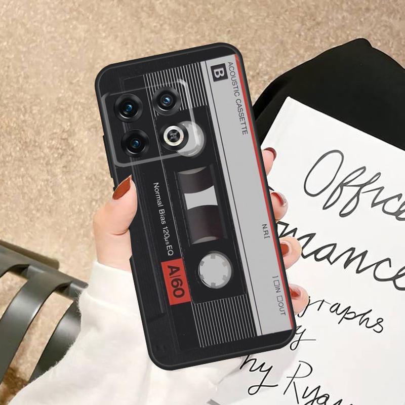 Vintage Cassette Tape Retro Case For OnePlus 13R 13 13s 12 12R 11 10 Pro 10T Nord 3 CE 5 2 4 Lite N10 N20 N30 Back Cover