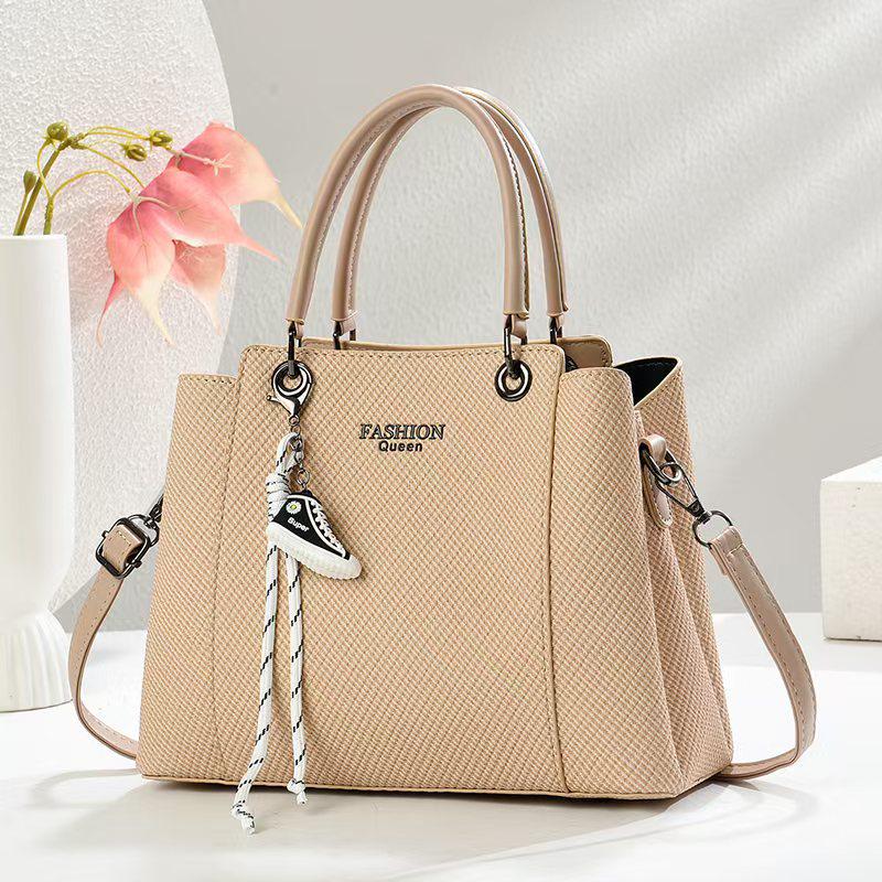 Luxury Women's Large Capacity Textured Crossbody Handbag 2025 - Elegant Style for the Modern Mom