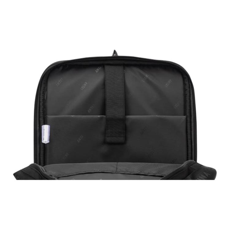 New Anta Fabric Backpack Unisex Basic Black 192527153-1