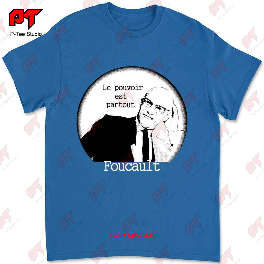 Michel Foucault T-shirt Cotone Biologico 5OOM