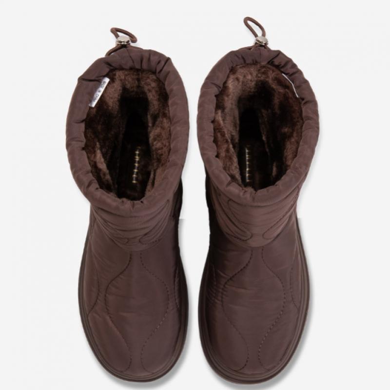 Simplet By Esquire Women Loa Padding Mid Boots Brown