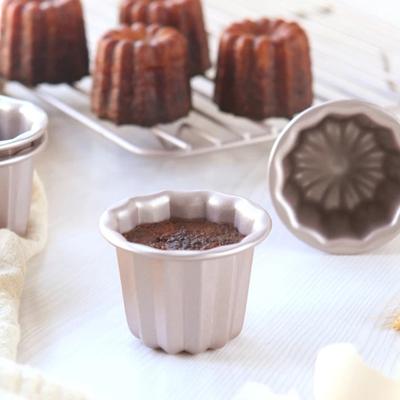 Muffin Kupası Yapışmaz Pişirme Aracı Yeniden Kullanılabilir Parti için Büyük Deforme Dayanıklı Kek Kalıbı