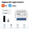 ZWSM16 4 Gang Zigbee 2-Way Switch Module Tuya Mini Remote Control Smart Circuit Breaker