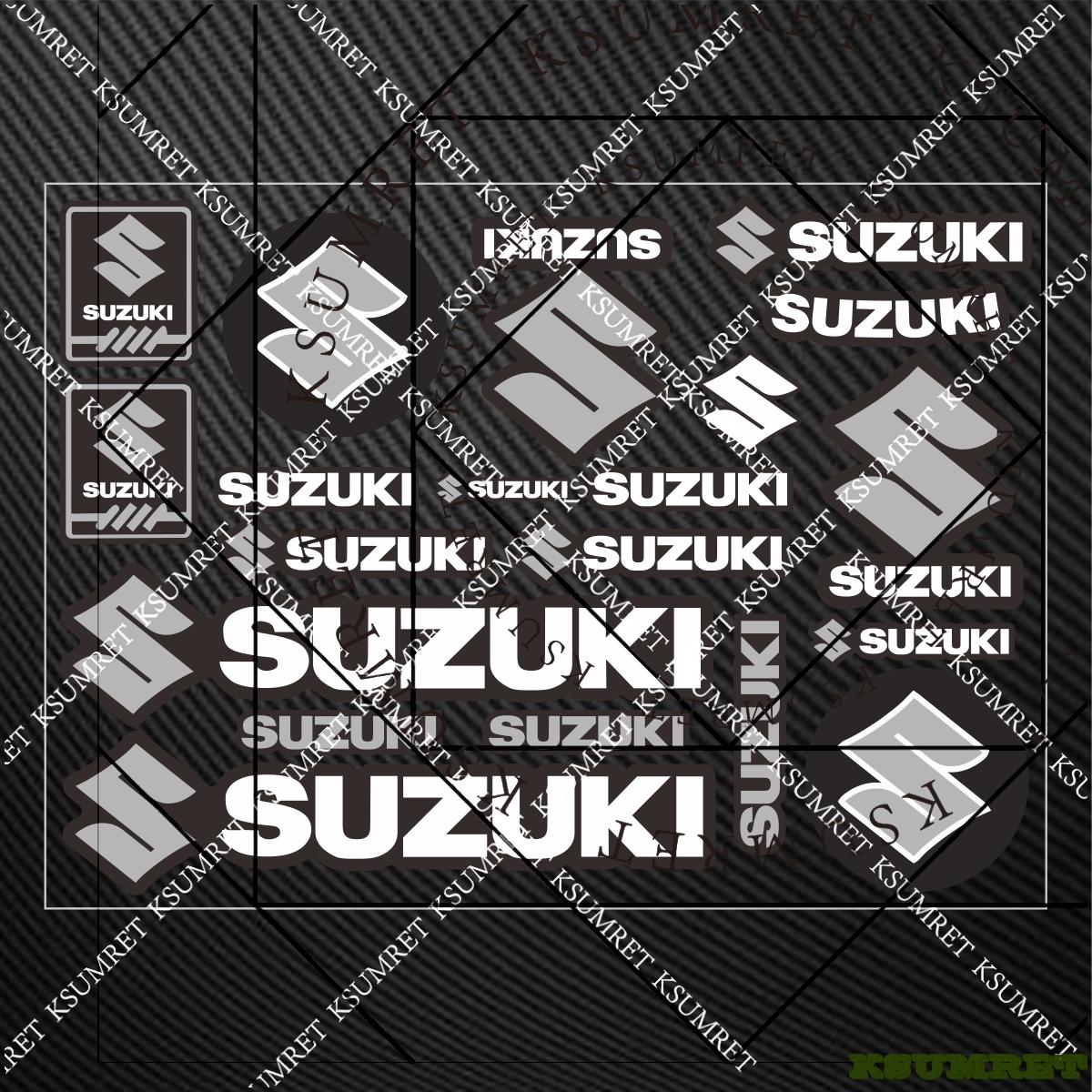 AAGK1 Vinyl Für Suzuki Aufkleber Motorrad Aufkleber Abziehbild Set