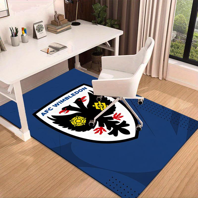 Afc Crest Printed Area Rug for Office, Chair Rug, Decorative Carpet Floor Mat, Large Size Fan gifts Christmas gifts