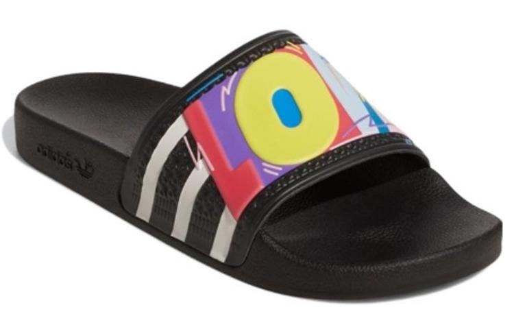 Adilette Kris Andrew Small X Adilette Adidas Originals Slide 'Pride' GX6389