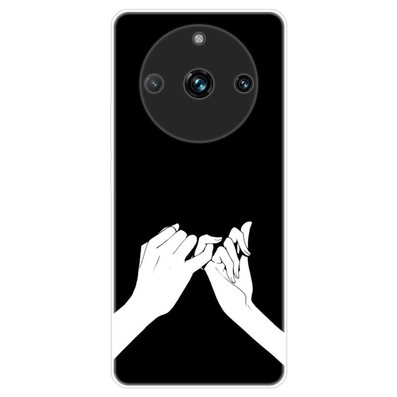 

Для Realme 11 Pro Realme11 Pro+ чехол Мягкая силиконовая задняя крышка чехол для телефона с мультяшным рисунком Креативный дизайн For Realme 11 Pro+