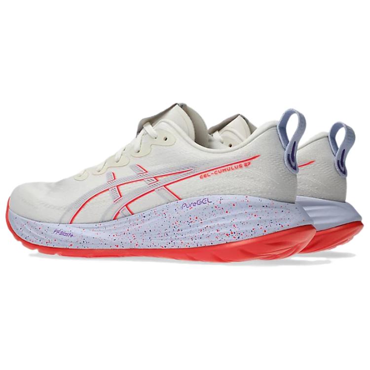 Asics Gel-Cumulus 27 Tokyo Classic Versatile Running Shoes Men Sneakers White 1011C186-500