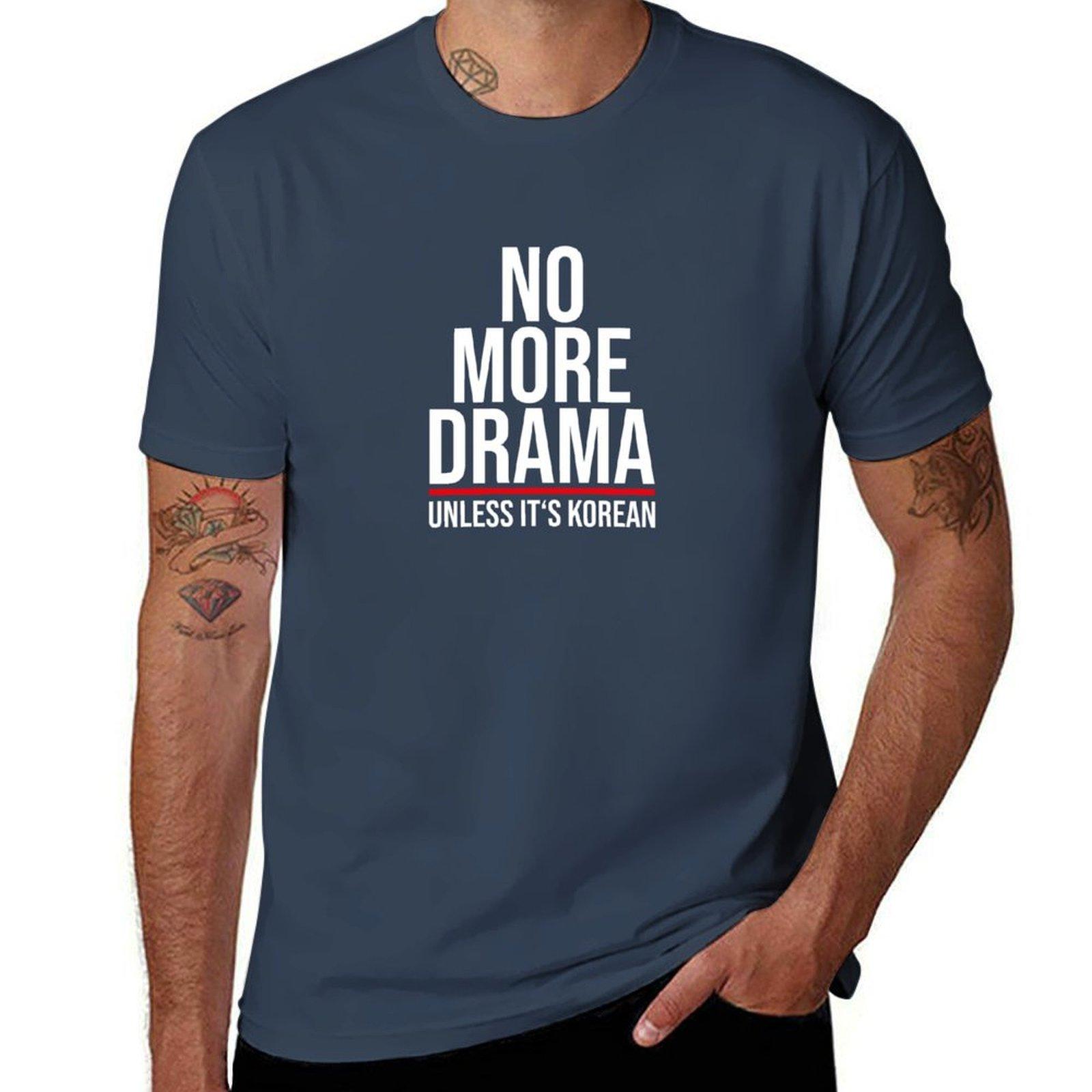 Korean tshirt cotton Unisex No its pack TShirt t KDrama More shirts Drama unless for Unisex S