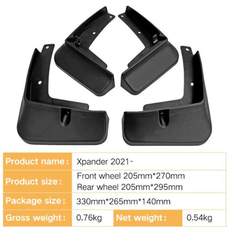Mud Flaps for 2021 Mitsubishi Xpander - Cross-Border Trade