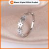 Skyrim Stainless Steel Women's Flowers Daisy Rings Female 2026 Trendy Jewelry Engagement Wedding Finger Rings Gift Wholesale