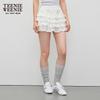 Teenie Weenie Bear 2025 Autumn Asymmetric Tiered Skirt