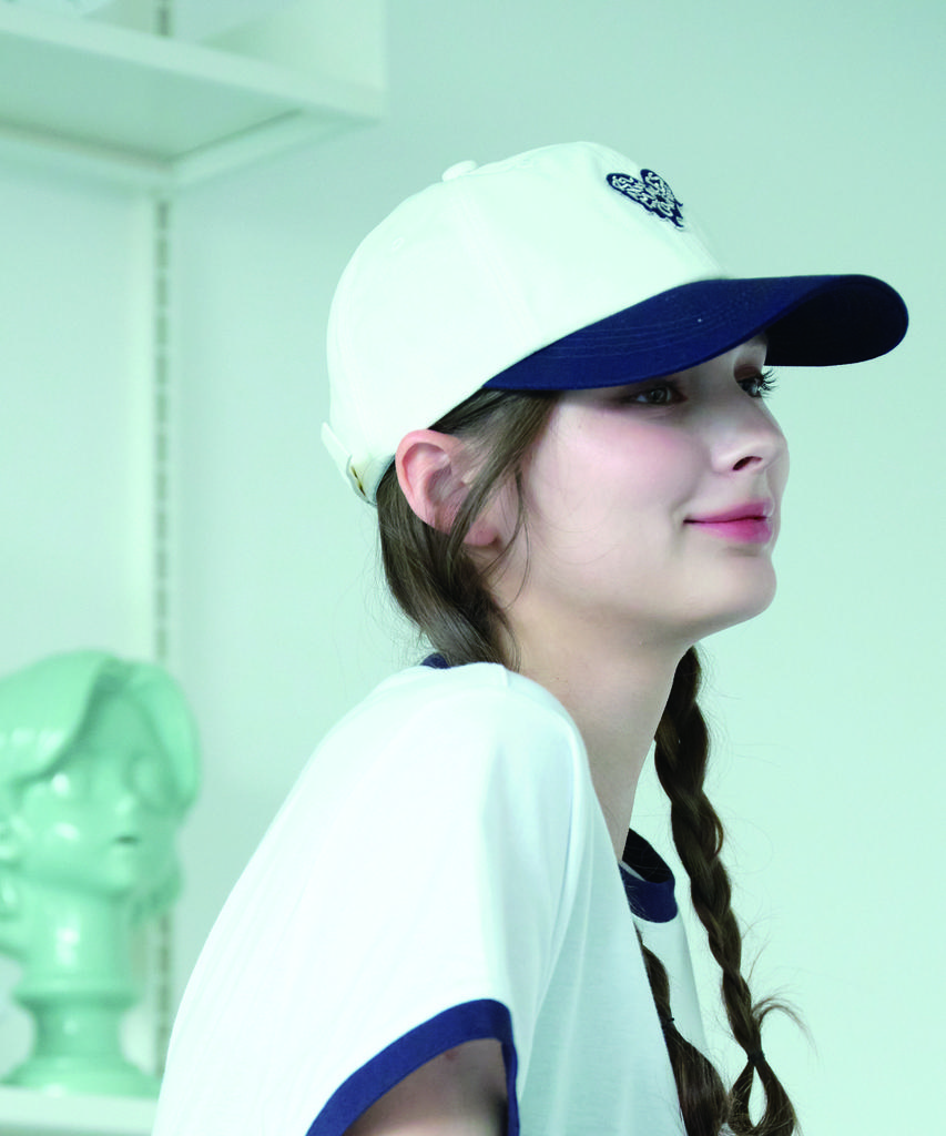 RXMC Melting Heart Two-Tone Ball Cap_White