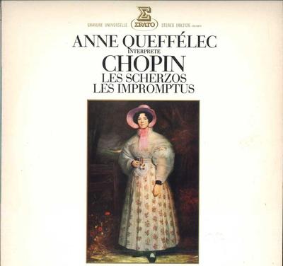 LP Record ANNE QUEFFELEC - Chopin: Les Scherzos, Les Impromptu ERX2126 Erato 1975 Japan Classical Used