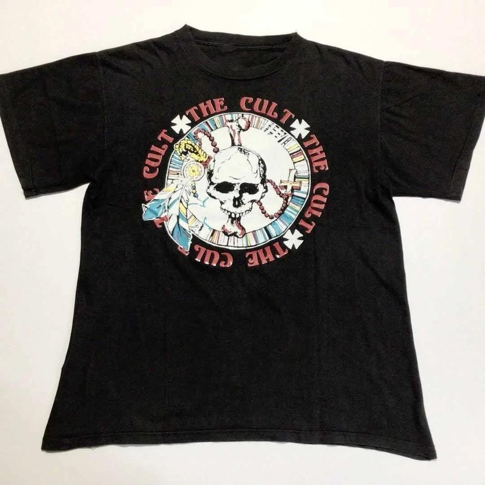 The Cult Tour 95 Tour Shirt 1 Side Black Unisex S5XL Unisex T-Shirt XXL