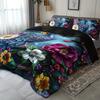 Flower Peacock Bedding Set Duvet Cover Set Quilt Cover With Pillowcase For Bedroom Decor Birthday Gift Halloween Christmas Gift