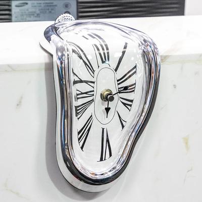 2019 Original Novel Surreal Melting Distorted Wanduhren Surrealist Salvador Dali Stil Wand Uhr Dekoration Geschenk
