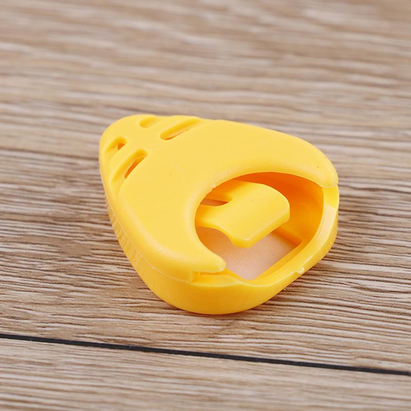 1/5 sztuk Plactic Guitar Pick Plectrum Holder Case Box Części w kształcie serca