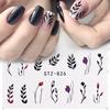  Water Transfer Sticker Decals Flower Leaf Summer DIY Manicure Decor