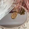 Exquisite French Retro Rose Enamel Pearl Brooch & 925 Silver Needle Earrings for Women