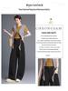 2026 Spring Korean Style High-Waisted Wide-Leg Chic Casual Pants