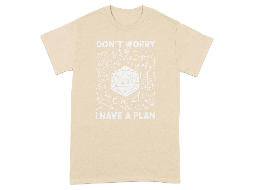 Funny Math Geek T-Shirt Humorous Math D20 Design Gift for Math Teachers Nerdy Math Enthusiast Tee Hilarious Dungeons Dice Shirt