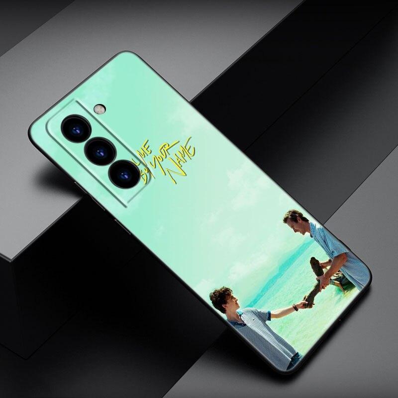 Adınla Çağır Beni Telefon Kılıfı Samsung Galaxy S22 Pro S21 S20 FE Ultra S10 Lite S10 S10E S9 S8 Plus Yumuşak TPU Siyah Kapak