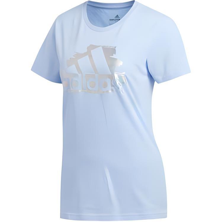 (WMNS) adidas SEE U SS TEE Training Sports Short Sleeve Light Blue Women s ED8170 S
