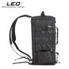 2023 New LEO Black Multi-functional Waterproof Fishing Tackle Storage Bag Large-capacity Outdoor Backpack Messenger Sling Fishing Bag