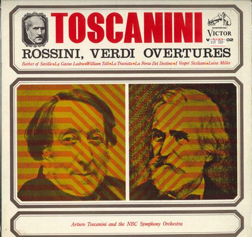 

LP Record - Rossini, Verdi Overtures VRA2002 VICTOR Japan Classical Used