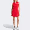 adidas Originals Blue Version Series Striped Print Sleeveless Dress Women Dresses Red HR3420