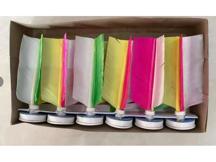 Jianzi Coloré à Plumes pour Étudiants - Grand, Plume d'Oie