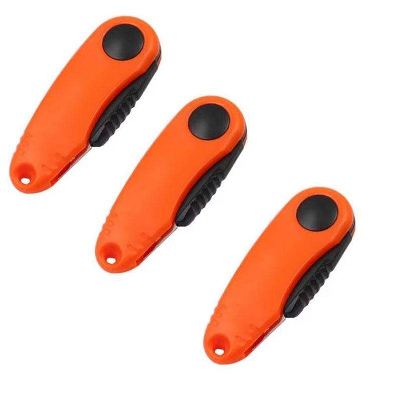 Stainless Steel Folding Scissors Multifunction Tool Durable Construction Fishing Line Cutter Rust Proof Foldable Design