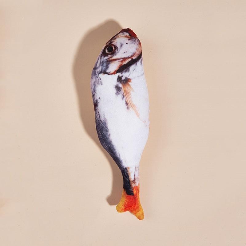 New Catnip Plush Toy: Cat Grass-Infused, Bite & Scratch Resistant, Self-Entertaining Doll for Cats