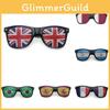 England France National Flag Pc Frame Sunglasses For Uv Protection