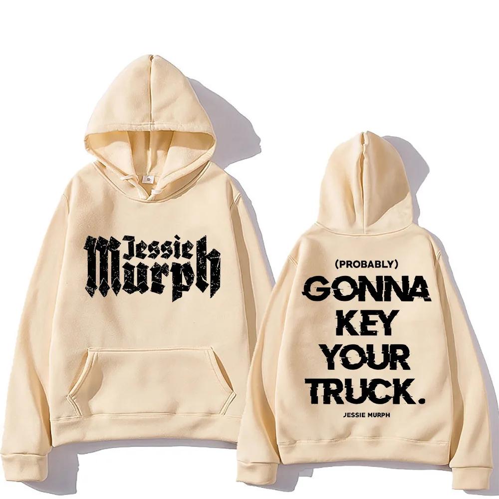 Jessie Murph Hoodie for Autumn Winter Gothic Sweatshirts With Hooded Harajuku Comfortable Clothing Sudaderas Retro Hoody