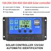 11-61A Solar Charge Controller LCD Display Dual USB Port Timer Solar Panel Regulator 11V/11V Auto Recognition PWM Solar Controll